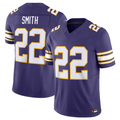 Elroe MN.Vikings #22 Harrison Smith Purple Vapor F.U.S.E. Limited Jersey Stitched American Stitched Jerseys