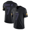 Elroe MN.Vikings #7 Byron Murphy Jr. Player Black Impact LImited Home Game Stitched Jerseys