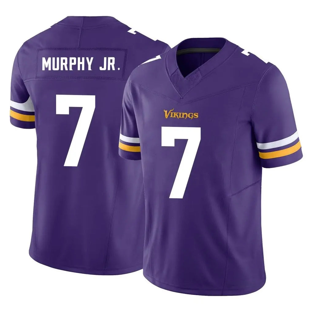 Elroe MN.Vikings #7 Byron Murphy Jr. Player Purple Limited Vapor F.U.S.E. Home Game Stitched Jerseys