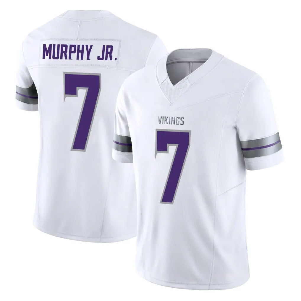 Elroe MN.Vikings #7 Byron Murphy Jr. Player White Limited Alternate Vapor F.U.S.E. Home Game Stitched Jerseys