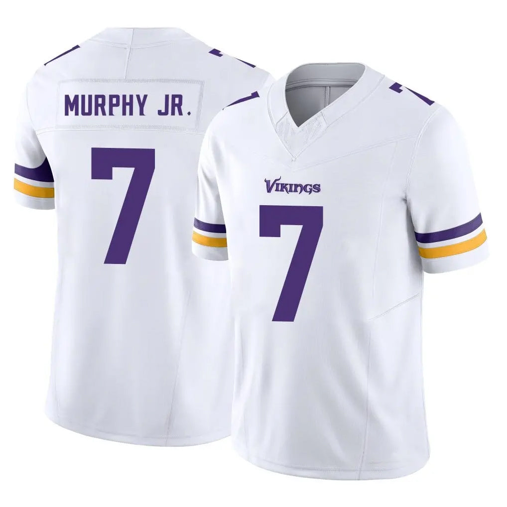 Elroe MN.Vikings #7 Byron Murphy Jr. Player White Limited Vapor F.U.S.E. Home Game Stitched Jerseys
