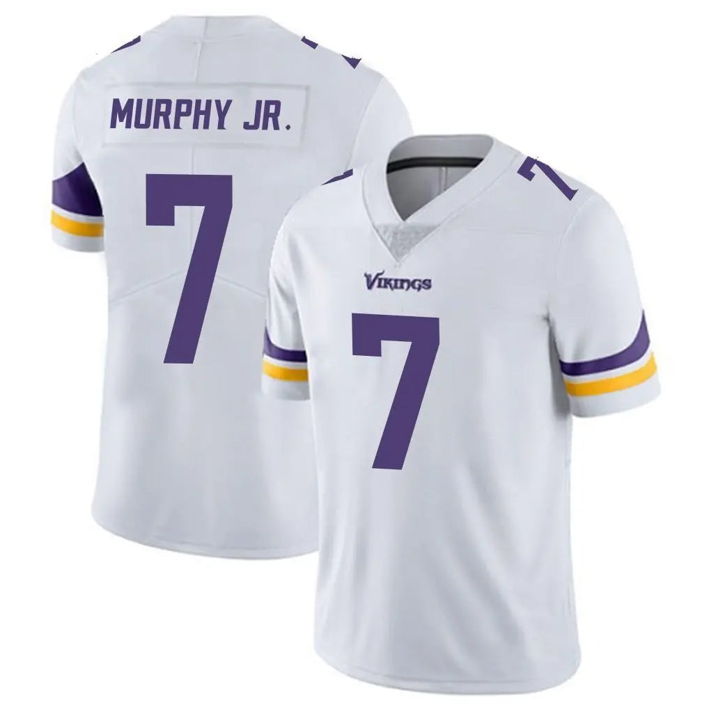 Elroe MN.Vikings #7 Byron Murphy Jr. Player White Limited Vapor Untouchable Home Game Stitched Jerseys