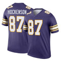 Elroe MN.Vikings #87 T.J. Hockenson Player Purple Limited Classic Home Game Stitched Jerseys