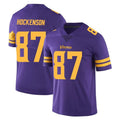 Elroe MN.Vikings #87 T.J. Hockenson Player Purple Limited Color Rush Home Game Stitched Jerseys