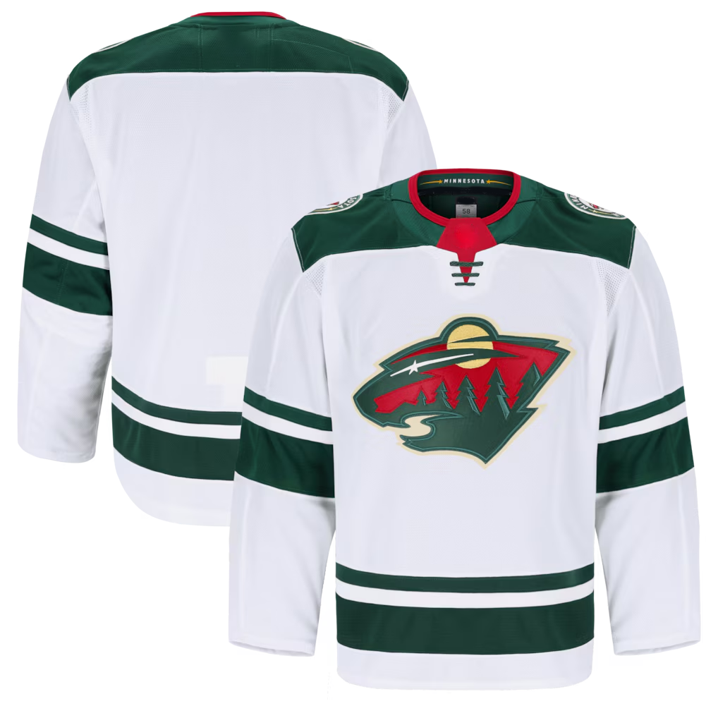 Elroe M.Wild White Away Authentic Pro Jerseys