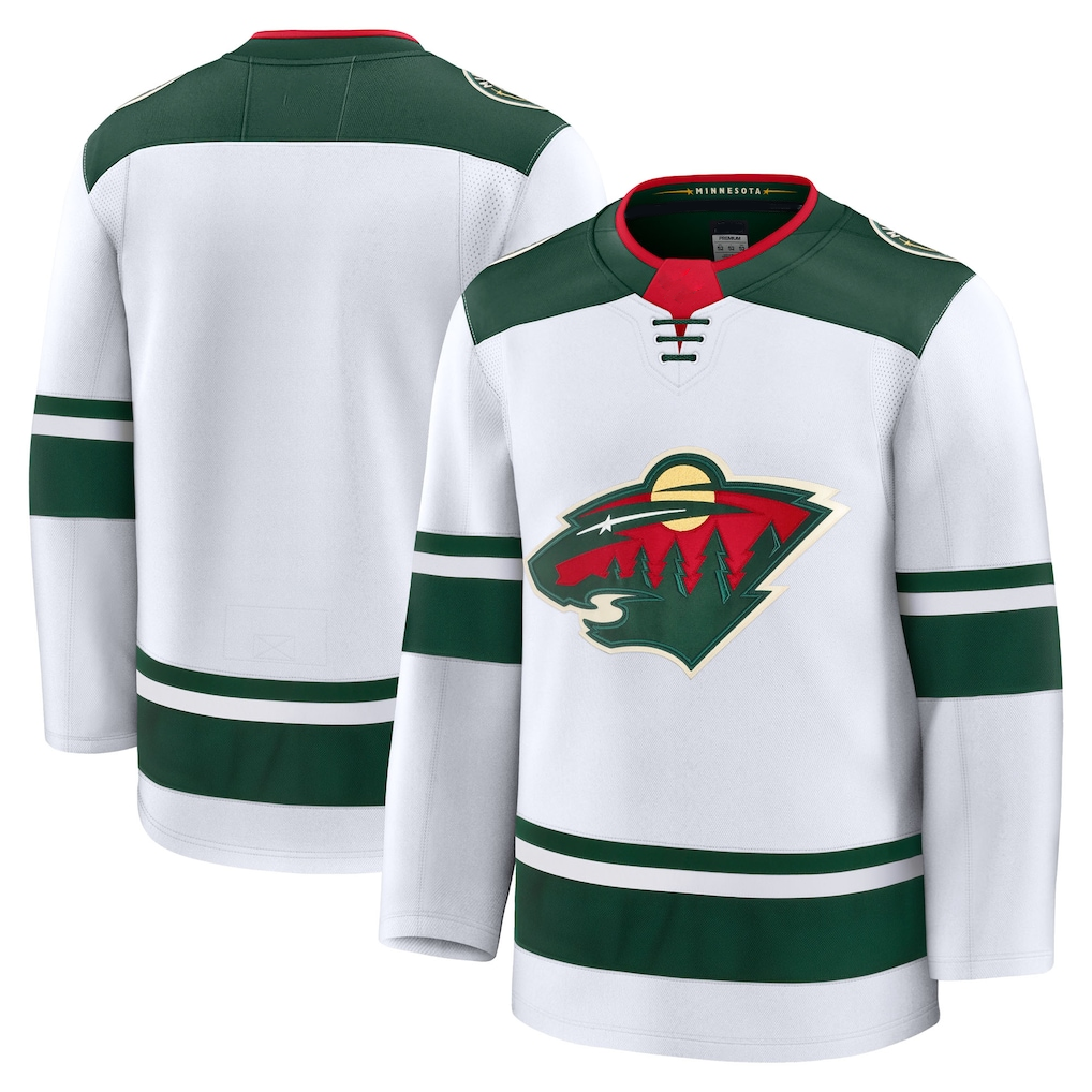Elroe M.Wild White Away Premium Jerseys