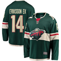 Elroe M.Wild #14 Joel Eriksson Ek Green Breakaway Jerseys