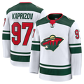 Elroe M.Wild #97 Kirill Kaprizov White Away Premium Jerseys