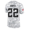Elroe MN.Vikings #22 Harrison Smith Player Arctic Camo Salute to Service Limited Stitched Jerseys