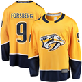 Elroe N.Predators #9 Filip Forsberg Gold Home Breakaway Jerseys