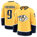 Elroe N.Predators #9 Filip Forsberg Gold Home Premium Jerseys
