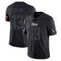 Elroe NE.Patriots #13 Mack Hollins Player Black Impact LImited Home Game Stitched Jerseys