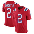 Elroe NE.Patriots #2 Harold Landry III Player Red Vapor Untouchable Home Game Stitched Jerseys