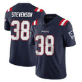 Elroe NE.Patriots #38 Rhamondre Stevenson Player Navy Vapor Untouchable Home Game Stitched Jerseys