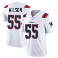 Elroe NE.Patriots #55 Jared Wilson Player White Vapor Untouchable Home Game Stitched Jerseys