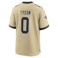 Elroe NO.Saints #0 Jordyn Tyson Gold 2026 Draft First Round Pick No. 8 Alternate Game Stitched Jerseys