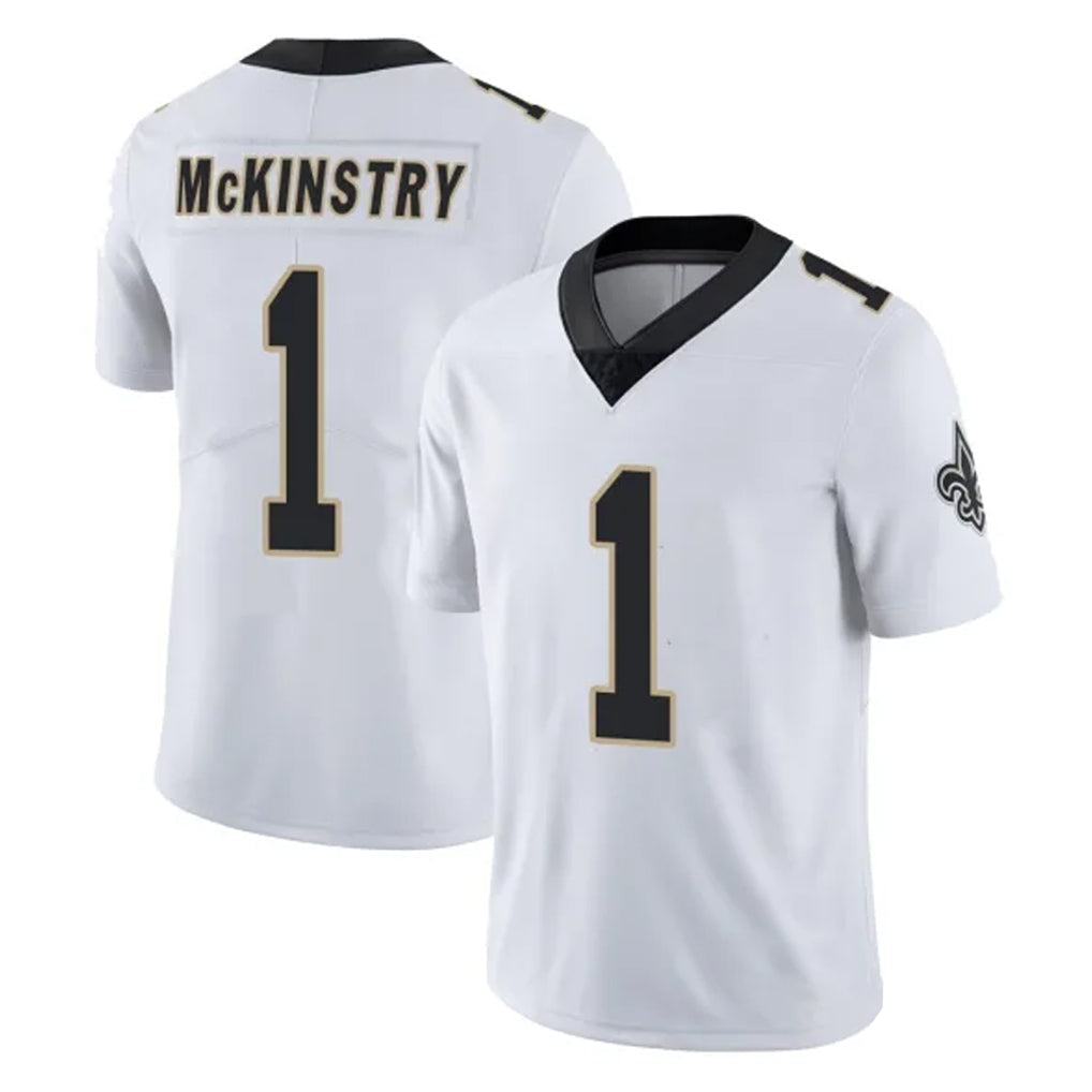 Elroe NO.Saints #1 Kool-Aid McKinstry Player White Limited Vapor Untouchable Home Game Stitched Jerseys