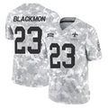 Elroe NO.Saints #23 Julian Blackmon Player Arctic Camo Salute To Service Limited Game Stitched Jerseys
