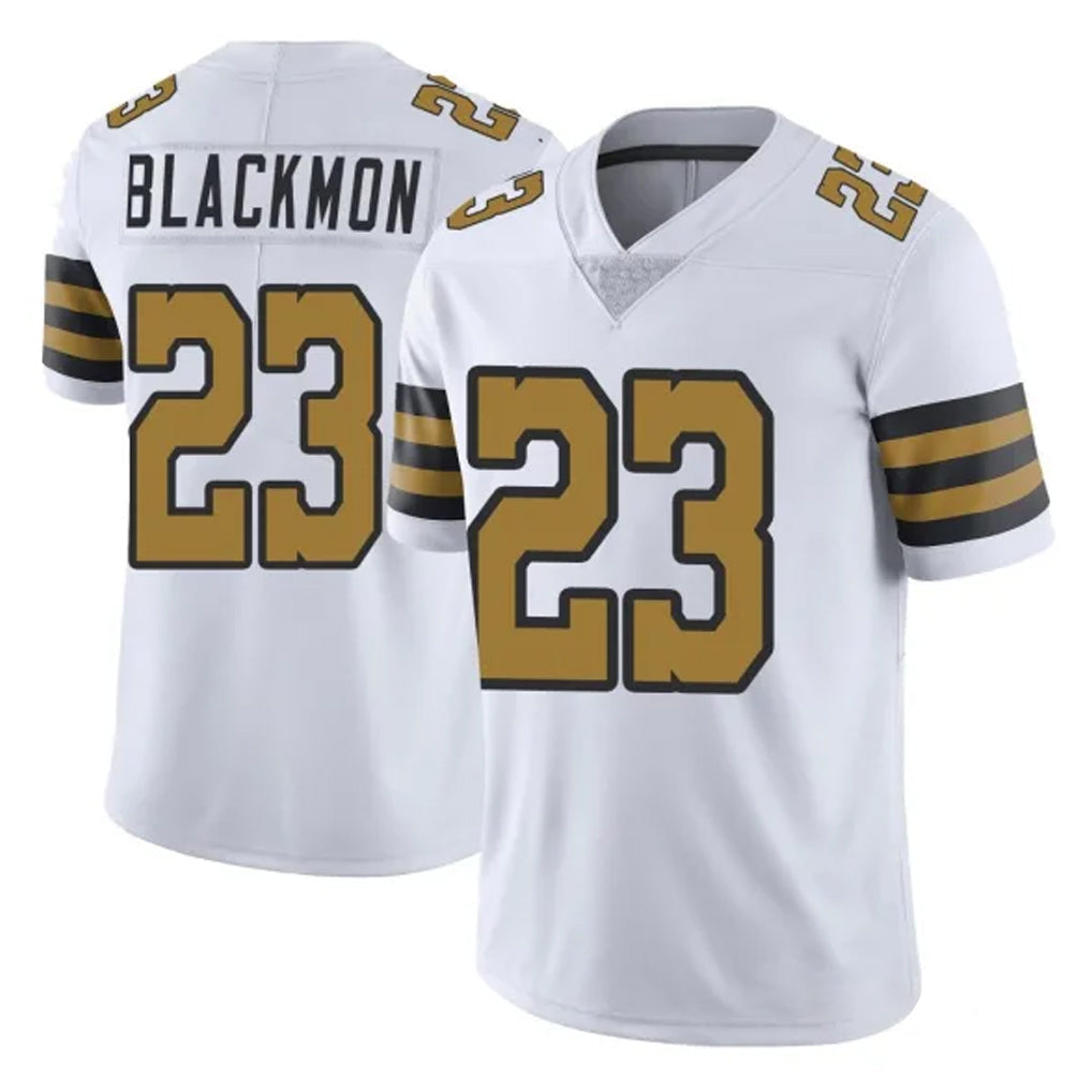 Elroe NO.Saints #23 Julian Blackmon Player White Limited Color Rush Home Game Stitched Jerseys