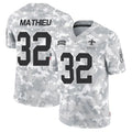 Elroe NO.Saints #32 Tyrann Mathieu Player Arctic Camo Salute to Service Limited Stitched Jerseys