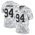 Elroe NO.Saints #94 Cameron Jordan Player Arctic Camo Salute to Service Limited Stitched Jerseys