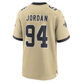 Elroe NO.Saints #94 Cameron Jordan Player Gold Alternate Game Stitched Jerseys