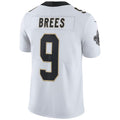 Elroe NO.Saints #9 Drew Brees White Vapor Untouchable Limited Player Stitched Jerseys