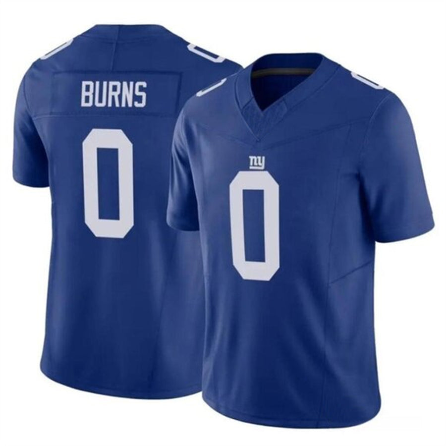 Elroe NY.Giants #0 Brian Burns Player Blue F.U.S.E. Limited Stitched Jerseys