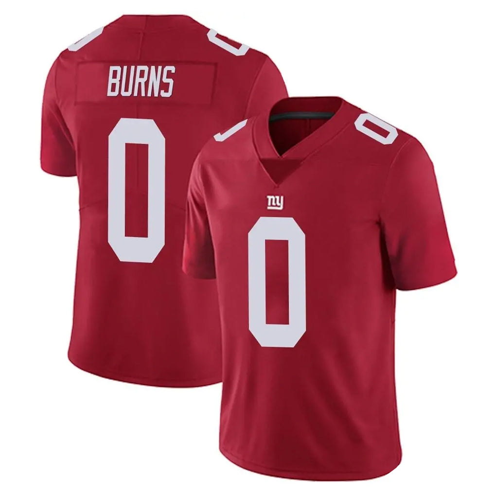 Elroe NY.Giants #0 Brian Burns Player Red Limited Vapor Untouchable Home Game Stitched Jerseys