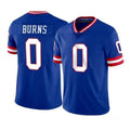 Elroe NY.Giants #0 Brian Burns Player Royal Vapor Limited Stitched Jerseys