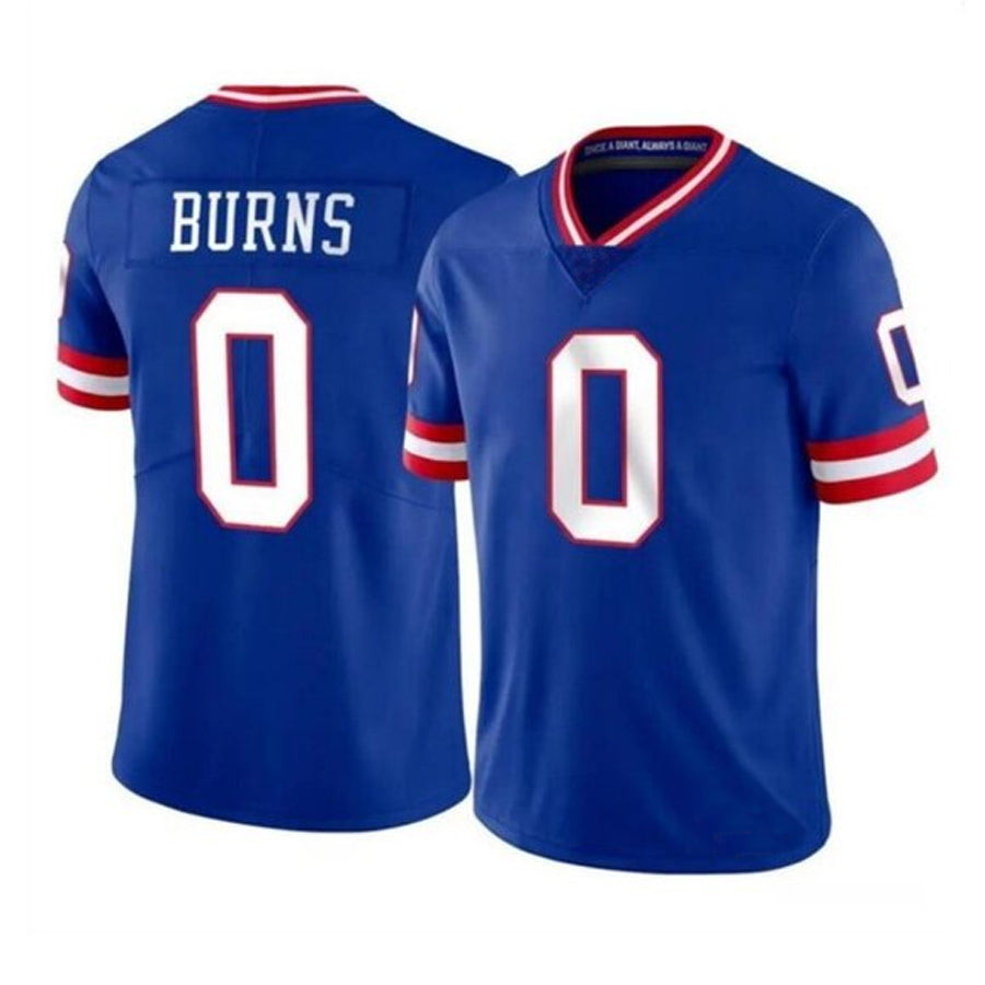 Elroe NY.Giants #0 Brian Burns Player Royal Vapor Limited Stitched Jerseys