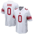 Elroe NY.Giants #0 Brian Burns Player White Game Stitched Jerseys
