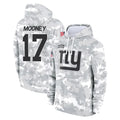 Elroe NY.Giants #17 Darnell Mooney Player Arctic Camo Salute to Service Pullover Hoodies Limited Game Stitched Jerseys