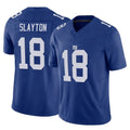 Elroe NY.Giants #18 Darius Slayton Player Royal Limited Vapor F.U.S.E. Home Game Stitched Jerseys