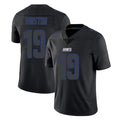 Elroe NY.Giants #19 Jameis Winston Player Black Impact Limited Home Game Stitched Jerseys