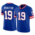 Elroe NY.Giants #19 Jameis Winston Player Royal Classic Vapor Home Game Stitched Jerseys