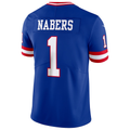 Elroe NY.Giants #1 Malik Nabers Royal Alternate 2 Legacy Vapor Untouchable Limited Jerseys