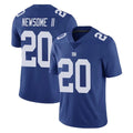 Elroe NY.Giants #20 Greg Newsome II Player Royal Limited Vapor Untouchable Home Game Stitched Jerseys
