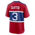 Elroe NY.Giants #3 Abdul Carter Red Alternate Game Stitched Jerseys