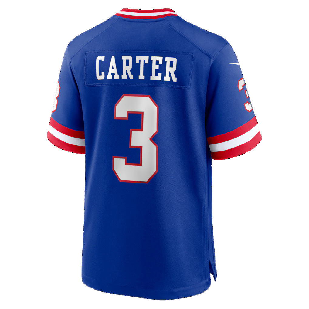 Elroe NY.Giants #3 Abdul Carter Royal Alternate 2 Game Jersey