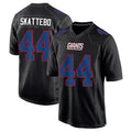 Elroe NY.Giants #44 Cam Skattebo Player Black Fashion Game Stitched Jerseys