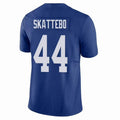 Elroe NY.Giants #44 Cam Skattebo Player Blue Vapor F.U.S.E. Limited Stitched Jerseys