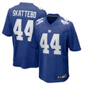 Elroe NY.Giants #44 Cam Skattebo Player Royal Team Game Football Jerseys