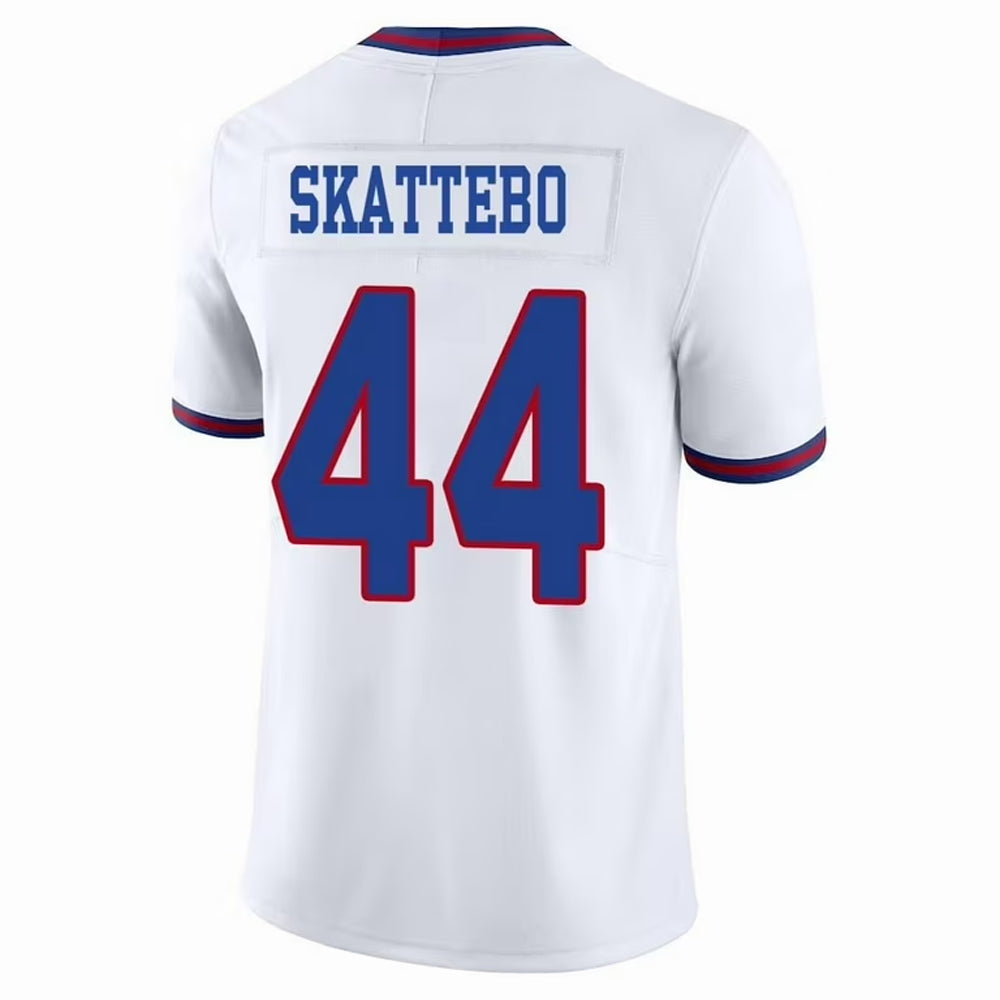 Elroe NY.Giants #44 Cam Skattebo Player White Vapor Limited Football Jerseys