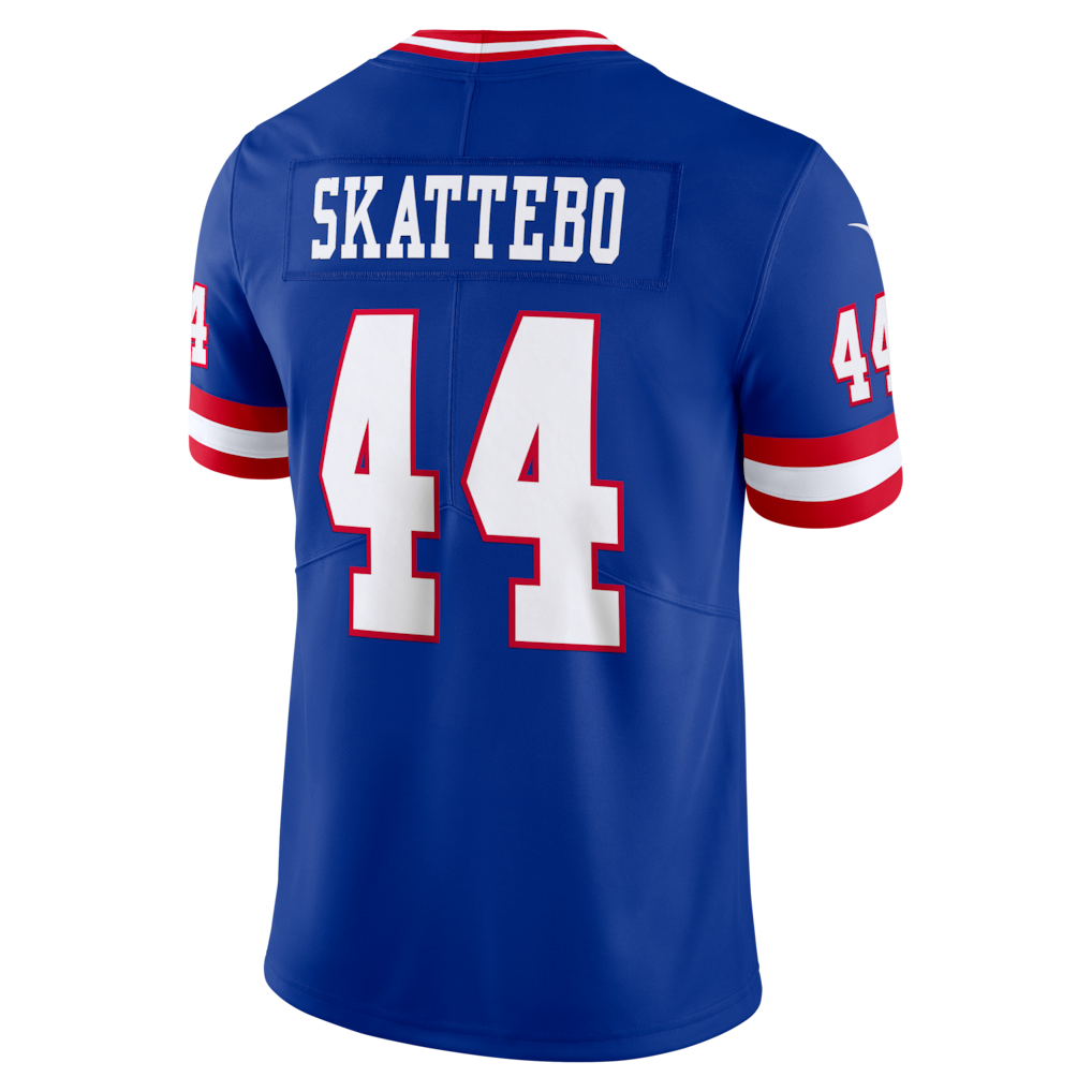 Elroe NY.Giants #44 Cam Skattebo Royal Legacy Vapor Untouchable Stitched Limited Jerseys