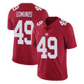 Elroe NY.Giants #49 Tremaine Edmunds Player Red Limited Vapor Untouchable Home Game Stitched Jerseys