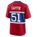 Elroe NY.Giants #51 Abdul Carter Player Red Home Game Stitched Jerseys
