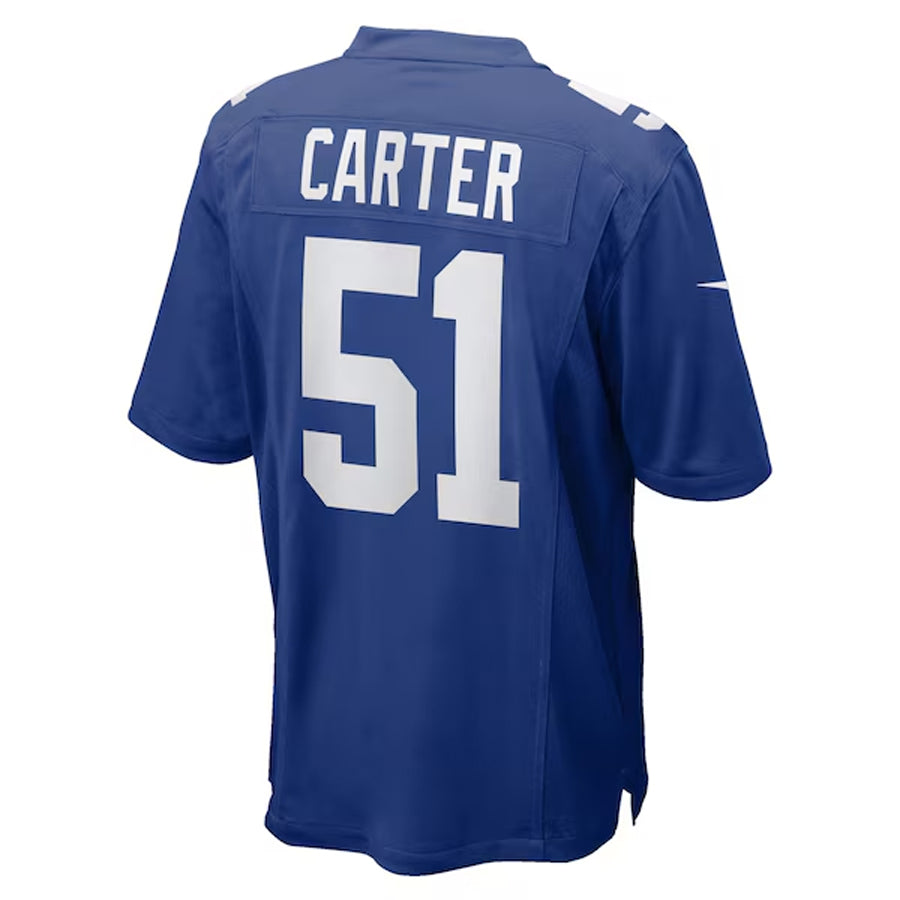 Elroe NY.Giants #51 Abdul Carter Player Royal Game Stitched Jerseys