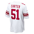 Elroe NY.Giants #51 Abdul Carter Player Whtie Game Stitched Jerseys