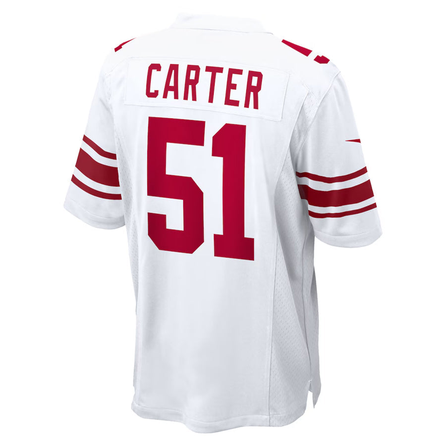 Elroe NY.Giants #51 Abdul Carter Player Whtie Game Stitched Jerseys